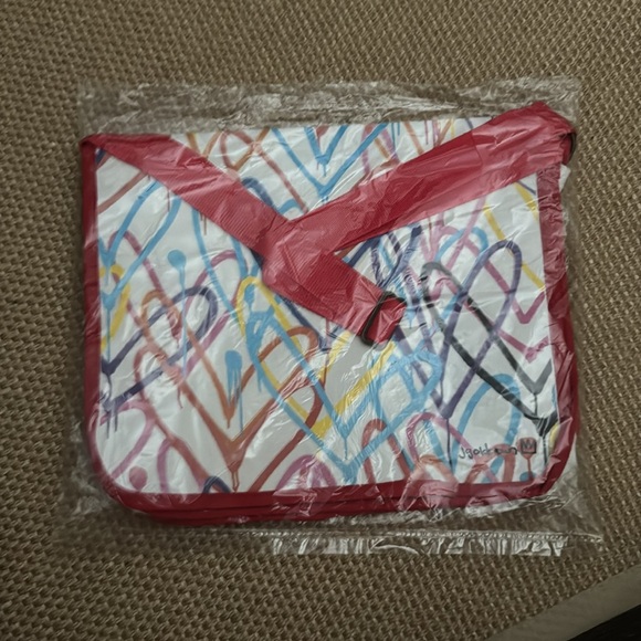 Bag With Bleeding Heart Muralist James Goldcrown Art - Picture 8 of 8